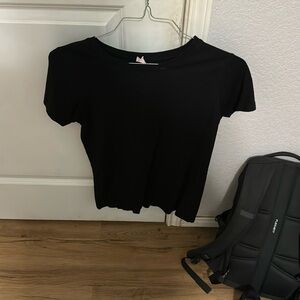 Basic black t shirt super soft